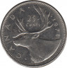 Монета. Канада. 25 центов 1978 год. ав.