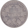 Монета. Германская империя. 1 марка 1875 год. (B).