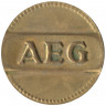  Жетон для вендингового аппарата. Германия. "AEG Wert-marke". 