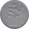 Монета. Французская Океания. 5 франков 1952 год. ав.