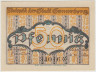 Бона. Нотгельд. Германия. Город Зоннеберг. 50 пфеннигов 1921 год. Вариант 1244.1.а.3. ав.
