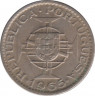 Монета. Мозамбик. 2.5 эскудо 1965 год. ав.