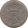 Монета. Дания. 25 эре 1948 год. ав.