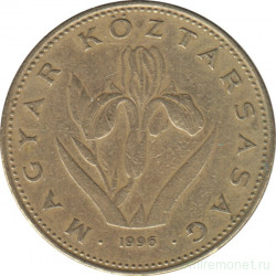 Монета. Венгрия. 20 форинтов 1996 год.