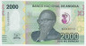 Банкнота. Ангола. 2000 кванз 2023 год. Тип W163.