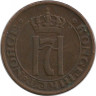 Монета. Норвегия. 2 эре 1911 год.