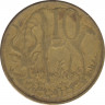 Монета. Эфиопия. 10 сантимов 2005 год. рев.