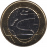  Монета. Финляндия. 5 евро 2015 год. Спорт - Гимнастика. ав.