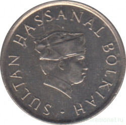 Монета. Бруней. 10 сенов 1992 год.