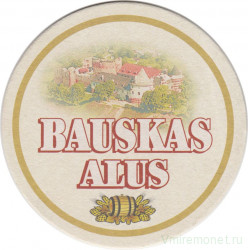 Подставка. Пивоварня "Bauskas", Латвия.