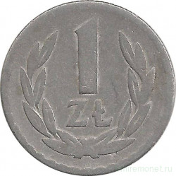 Монета. Польша. 1 злотый 1957 год.