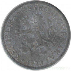 Монета. Чехословакия. 2 геллера 1923 год.