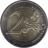 Монета. Германия. 2 евро 2008 год. Гамбург. (J). рев.