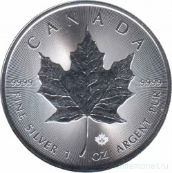 Монета. Канада. 5 долларов 2021 год. Кленовый лист.