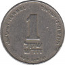 Монета. Израиль. 1 новый шекель 1987 (5747) год. ав.