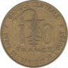 Монета. Западноафриканский экономический и валютный союз (ВСЕАО). 25 франков 1995 год. рев.