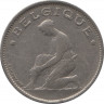 Монета. Бельгия. 1 франк 1934 год. BELGIQUE.