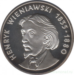 Монета. Польша. 100 злотых 1979 год. Генрик Венявский.