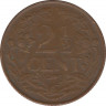 Монета. Кюрасао (Нидерландские Антилы). 2.5 центов 1947 год. рев.