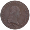 Монета. Австрийская империя. 3 крейцера 1812 год. Монетный двор B.
