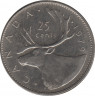 Монета. Канада. 25 центов 1979 год. ав.