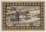 Бона. Нотгельд. Германия. Город Хохенфридеберг. 25 пфеннигов 1922 год. Вариант 620.1.а.1.3. рев.