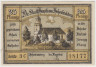 Бона. Нотгельд. Германия. Город Хохенфридеберг. 25 пфеннигов 1922 год. Вариант 620.1.а.1.3. ав.