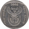 Монета. Южно-Африканская республика (ЮАР). 2 ранда 2003 год. ав.