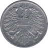 Монета. Австрия. 2 гроша 1987 год. рев.