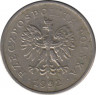 Монета. Польша. 1 злотый 1992 год. ав.