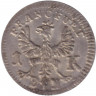 Монета. Германия. Франкфурт. 1 крейцер 1773 год.