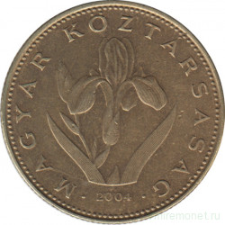 Монета. Венгрия. 20 форинтов 2004 год.