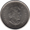 Монета. Канада. 10 центов 2003 год Новый тип. P. рев.
