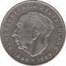 Монета. ФРГ. 2 марки 1976 год. Теодор Хойс. Монетный двор - Мюнхен (D). ав.
