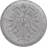 Монета. Германия (Германская империя 1871-1922). 1 пфенниг 1917 год. (G). рев.