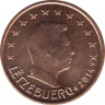 Монета. Люксембург. 5 центов 2014 год. ав.
