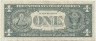 Банкнота. США. 1 доллар 1963 год. Серия E. Тип 443c.