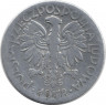 Монета. Польша. 5 злотых 1958 год.