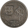 Реверс. Монета. Португалия. 200 эскудо 1995 год. Австралия.