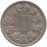 Монета. Мексика. 1 сентаво 1883 год. Мо.