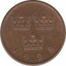 Аверс. Монета. Швеция. 50 эре 1998 год.
