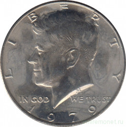 Монета. США. 50 центов 1979 год.