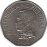 Монета. Филиппины. 2 песо 1983 год. ав.