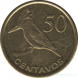 Монета. Мозамбик. 50 сентаво 2012 год.