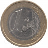 Монета. Испания. 1 евро 2004 год.