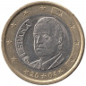 Монета. Испания. 1 евро 2004 год.