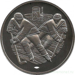 Монета. Беларусь. 1 рубль 2013 год. Чемпионат мира по хоккею 2014. Чижовка-Арена.