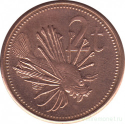 Монета. Папуа - Новая Гвинея. 2 тойя 2004 год.