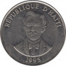 Монета. Гаити. 50 сантимов 1995 год. ав.