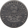 Монета. Гаити. 50 сантимов 1995 год. рев.